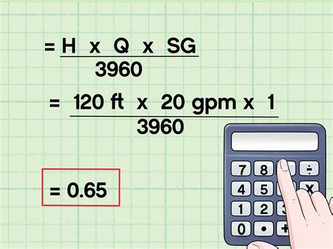 formula to determine centrifugal pump horsepower|water pump size calculator online.